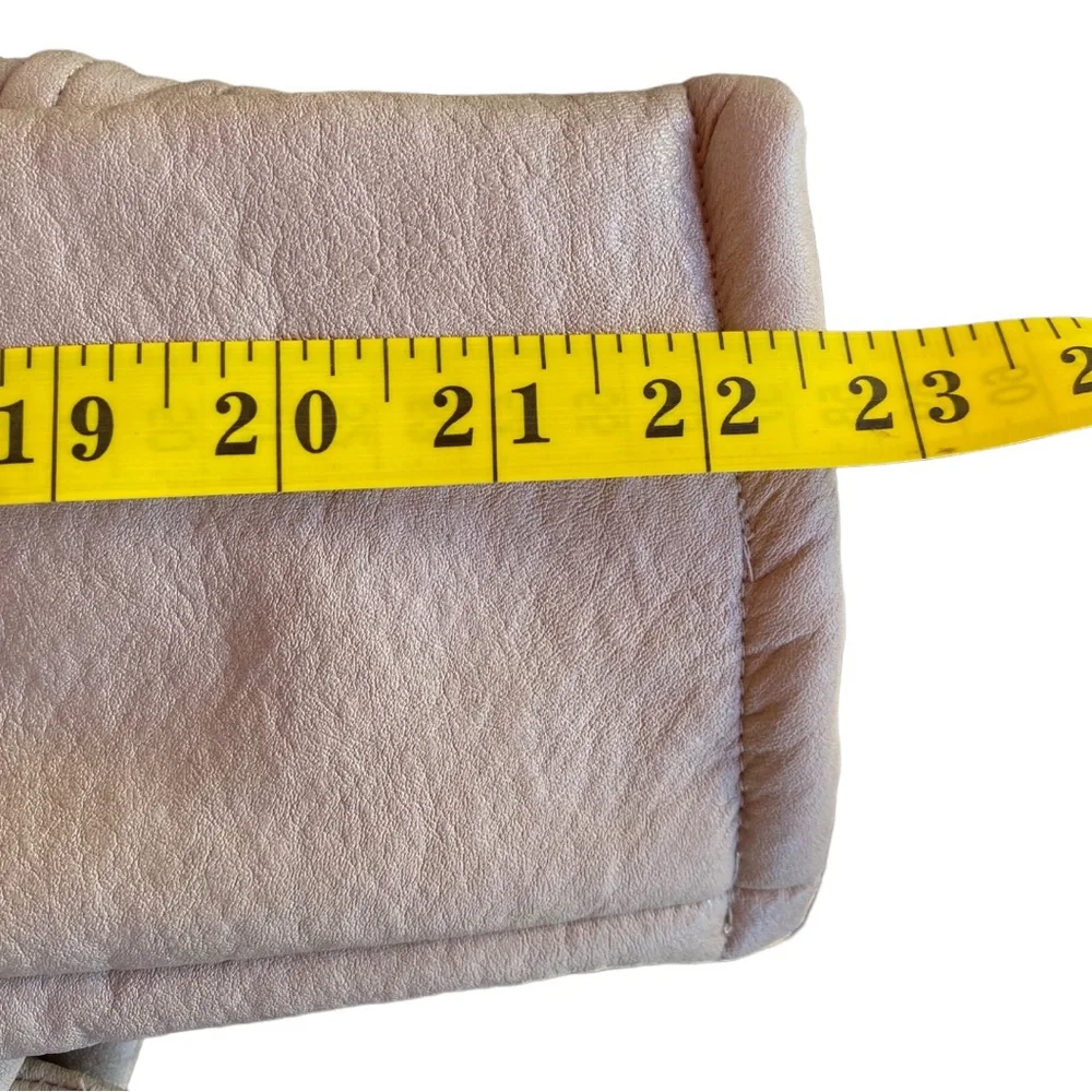 HP✨NWT SAGE the Label Rustic Heart Biker Faux Leather Moto Long Sleeve Jacket XS - Picture 16 of 16